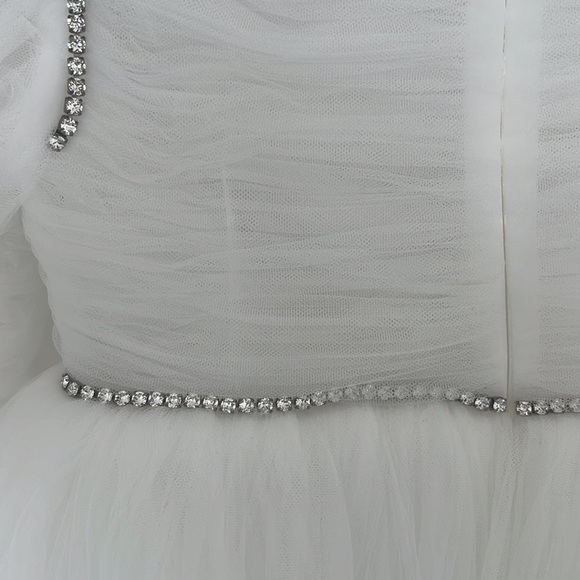 Like new KHAITE Trisha Puff-sleeve Tulle Dress - Picture 13 of 16